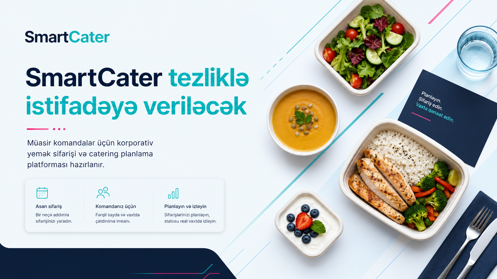 SmartCater tezliklə istifadəyə veriləcək